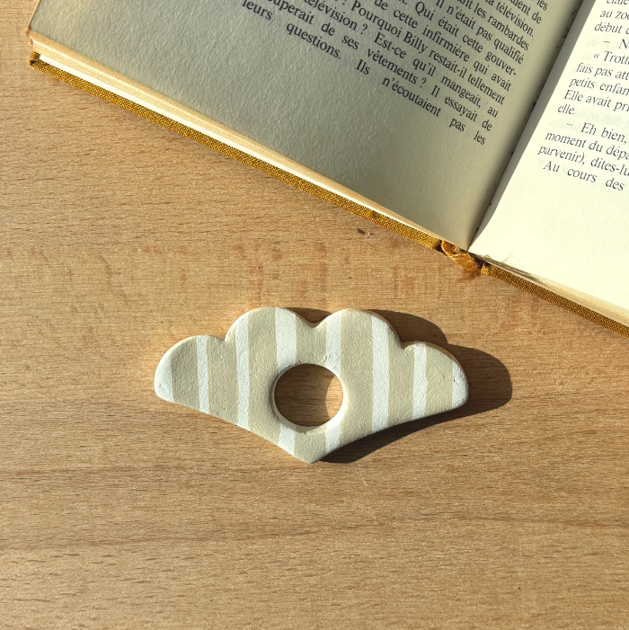 Bague de lecture Hummus Festons