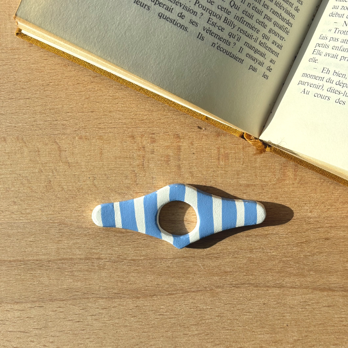 Bague_de_lecture_bleu_ocean bombee