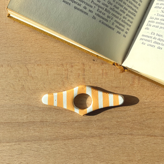 bague de lecture pamplemousse bombee