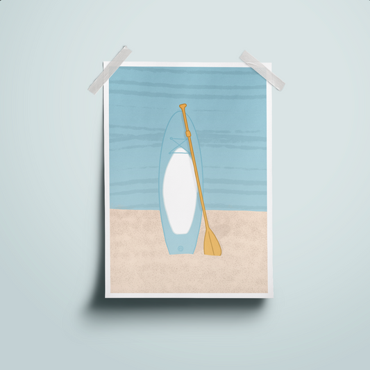 Affiche A5 paddle