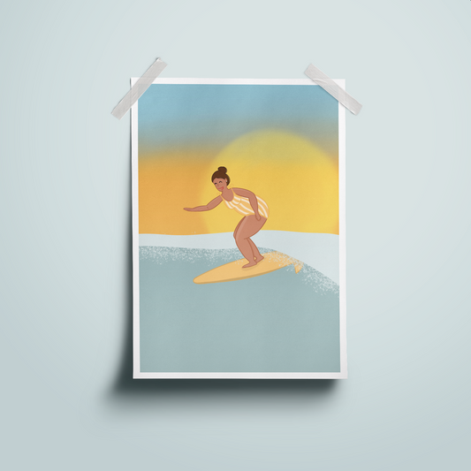 Affiche •SURFEUSE• A5