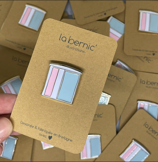 Broche Le Havre cabane