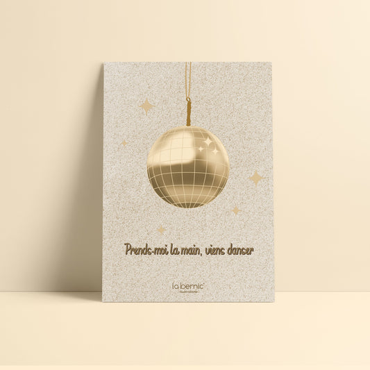 Carte Disco Viens danser 