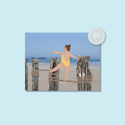 Illustration sur Toile L'acrobate malouine