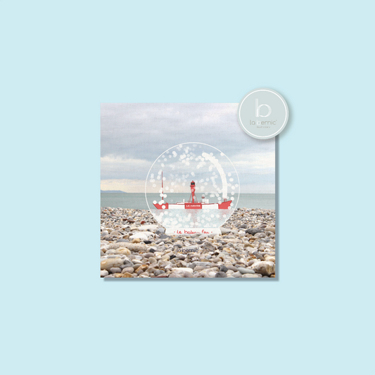 Illustration Le Havre sur Toile Bateau Feu