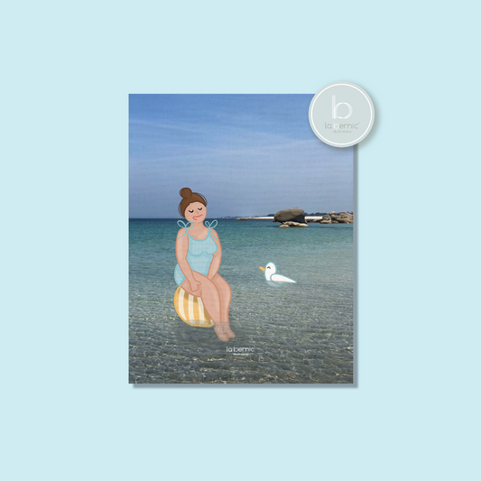Illustration sur Toile Repos à la Baleine